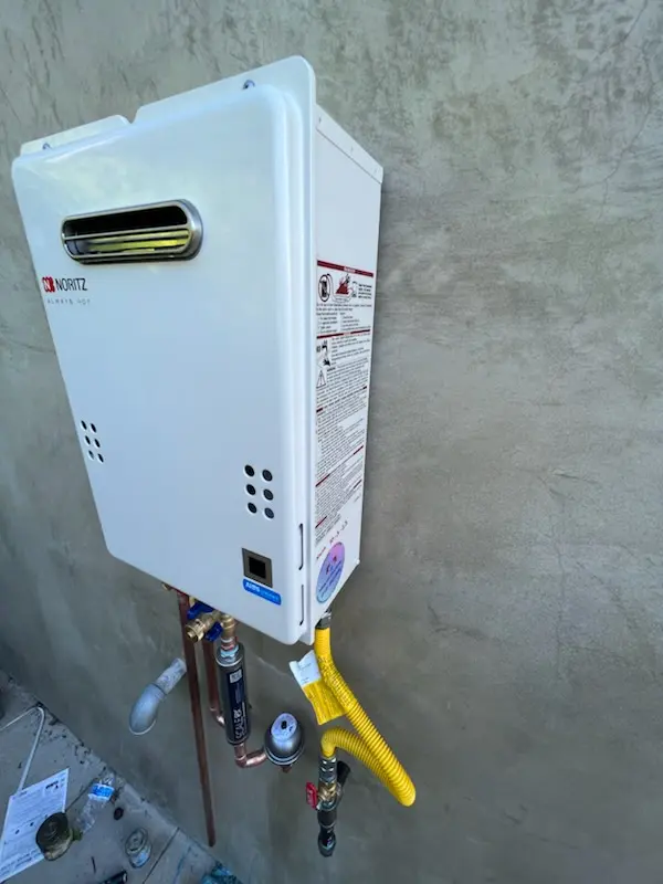 Tankless water heater installation for Jakesville homes