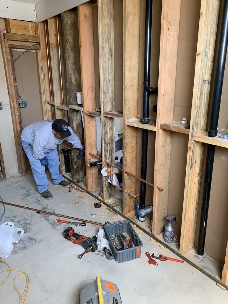 Commercial rough-in plumbing for Gas Line Repair in Jakesville